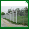 PVC coated peach shaped fence