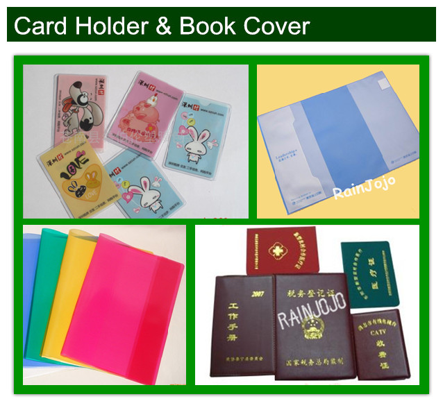 Clear Plastic Plastic Protective Book Cover, PVC Binding Book Cover