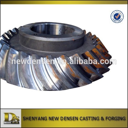 OEM customized high quality spiral bevel gear forging