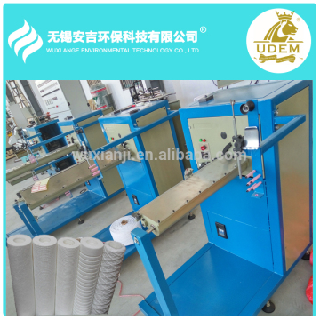 Hot sale WUXI PP yarn winding filter making machine