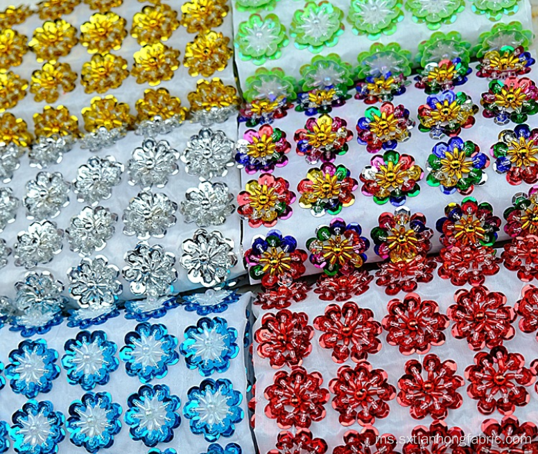 Sequins Bead Piece Untuk Pakaian