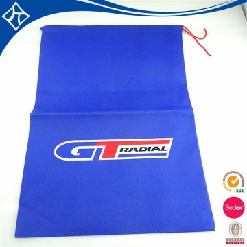 To Print Blue Drawstring Bag Package Compression Polyester