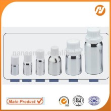 Empty essential oil bottles