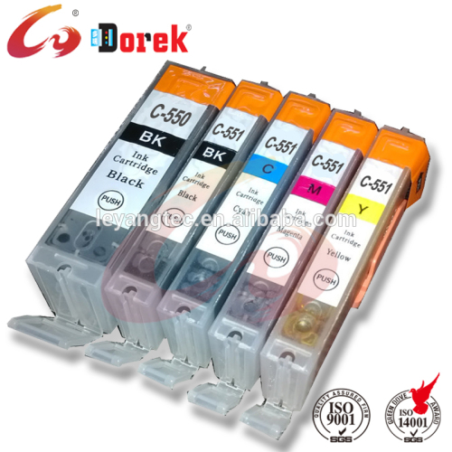 For canon compatible cli-550 551 inks, pgi550 cli551 ink for canon ip7250