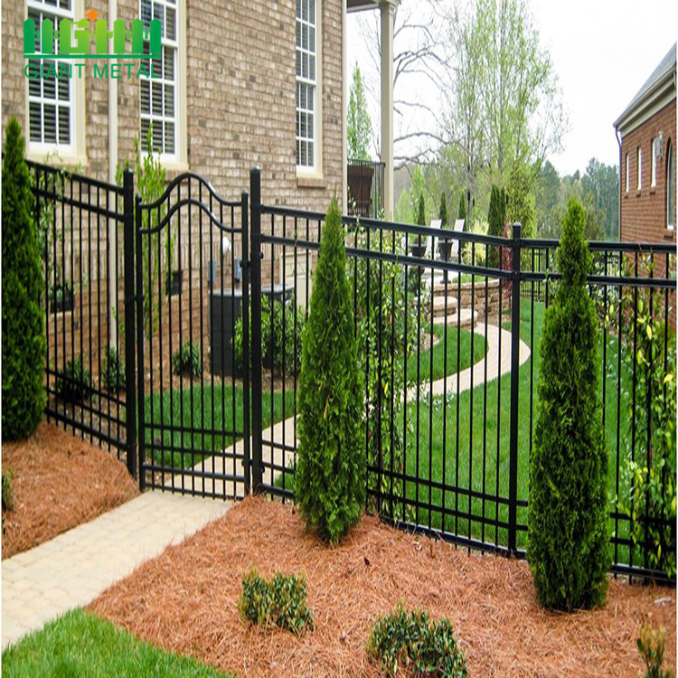 Easily Assembled PVC Coated Steel Fence Gate