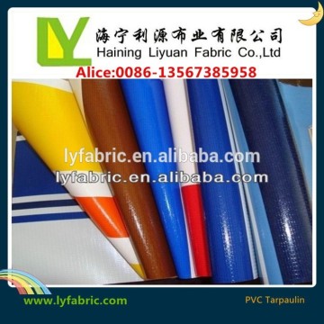 PVC tarpaulin striped awning tarpaulin