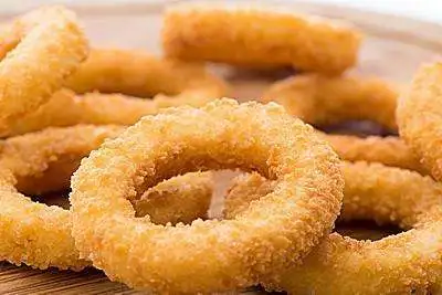 Frozen Breaded Squid Ring, Gigas, Mter: 4-9cm, 50% Coating, No Prefry/Prefty Brc FDA