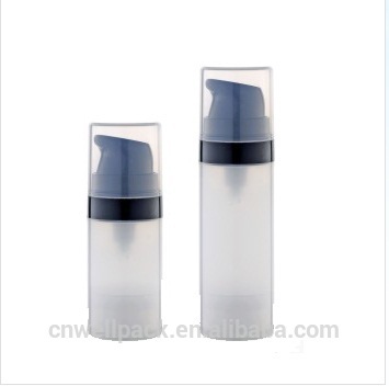 10/15ml hot sale AS airless bottle vacuum cosmetic bottle with pump empty airless bottle