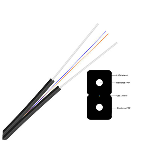 single core fiber cable KFRP single dual 1 core fiber optic cable Manufactory