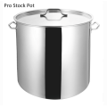 Heavy weight stainless multi pot with encapsulated bottom