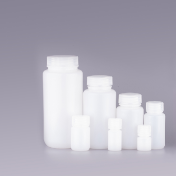 125ml White Round Storage Bottles