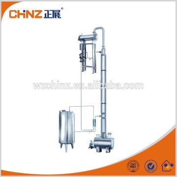 Alcohol distilling tower