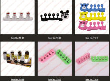 new cute design yellow color toe separator/toe separators/pedicure slipper and toe separator/toe sponge toe separator #5587841