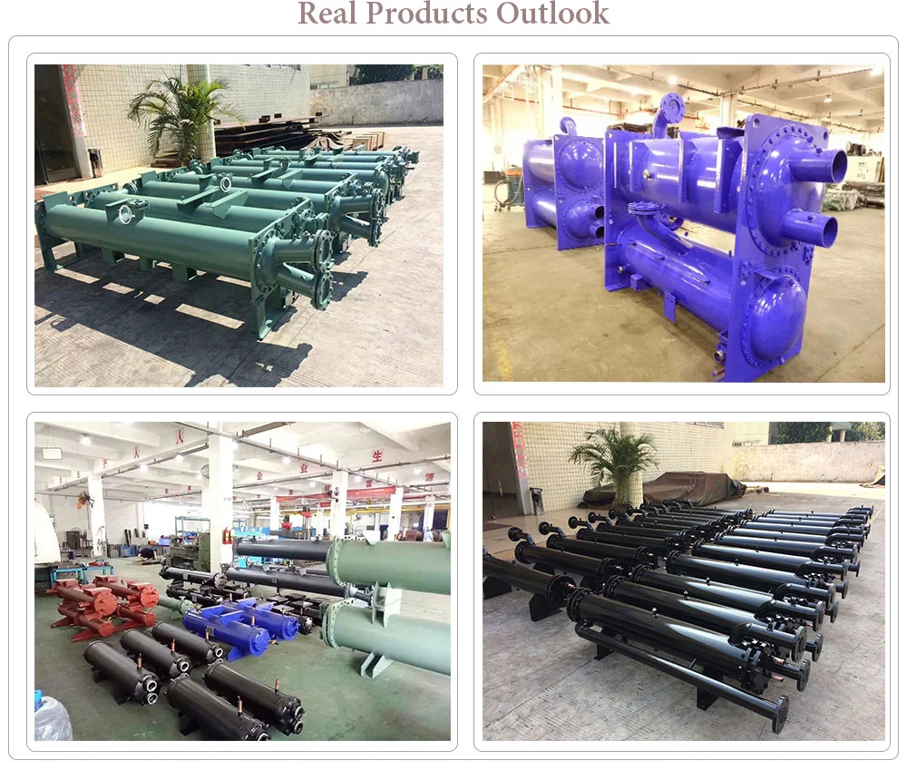 China Shell and Tube Type Sea Water Cooled Condenser