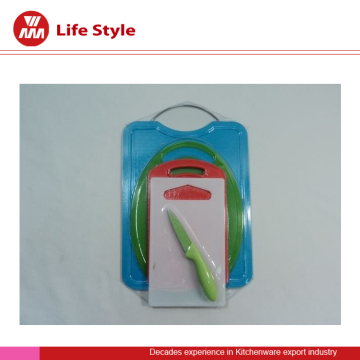 Cutting board cooking set/cheese cutting board set/plastic cutting board