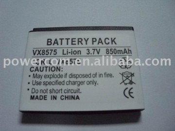 high quality battery 3.7V 850mah for LG VX8575,LG Chocolate Touch