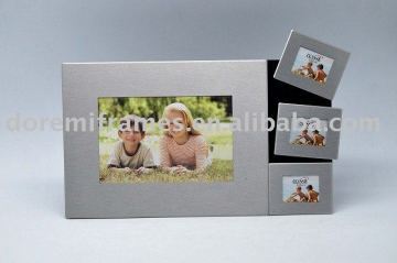 aluminum Refigerator Magnetism Pastes, Aluminum photo frames with multiwidows