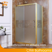 CRW FS1101 Luxury Sliding Bath Cabin Frosted Glass