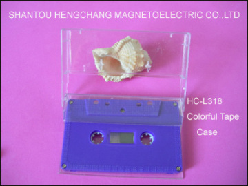 audio cassette purple