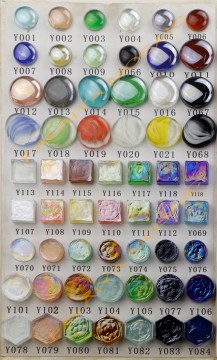 DIY Glass Pebble Mosaic Craft Kit Loose Form Glass Mosaic