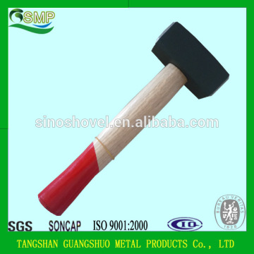 Hand Tools Stone Hammer with Wooden Handle