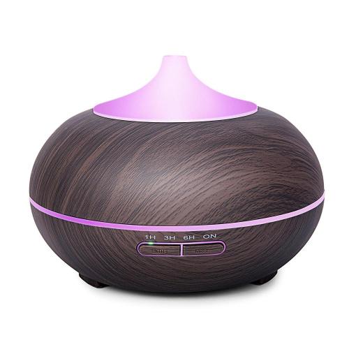 Portable Wood Ultrasonic Cool Mist Aroma Diffuser 400ml