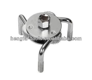 The oil filter wrench/lattice wrench/three claw type filter wrench/manual wrench