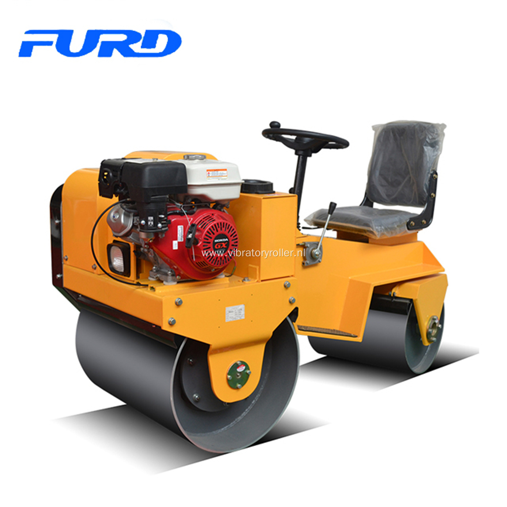 Ride On Smooth Drum Asphalt Paving Vibratory Roller