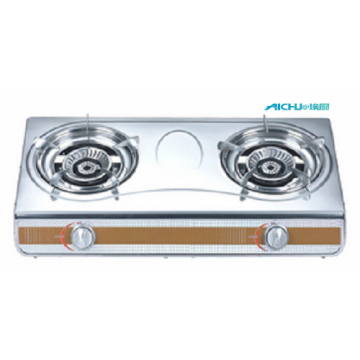 2 Burners Stainless Table Gas Stove