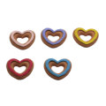 Decorazione di San Valentino Biscotti Casa delle bambole in miniatura Cibo Slime Charms Abbellimenti per la creazione di gioielli Scrapbooking