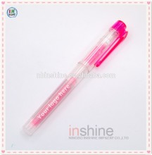 liquid fluorescent graphic marker pen , plastic highlighter marker