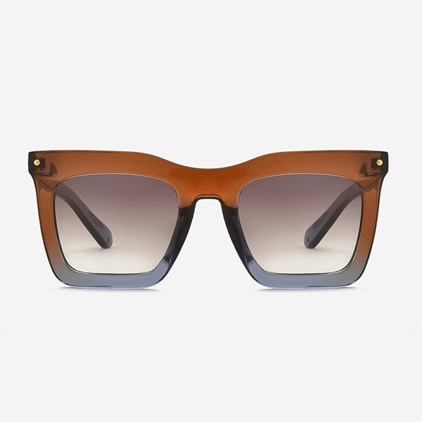 Square design PC or CP  Women's Sunglasses