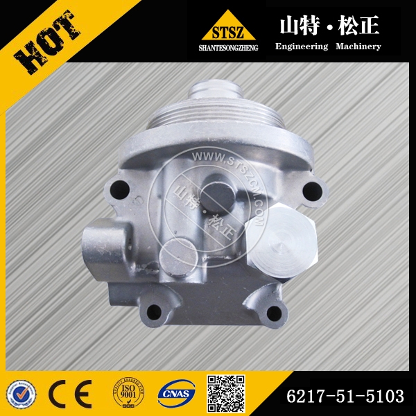 Komatsu WA470-6 oil filter head 6217-51-5103