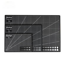 A3 Black Cutting Mat - Manual Model Cutting Pad and Paper Cutting Pad