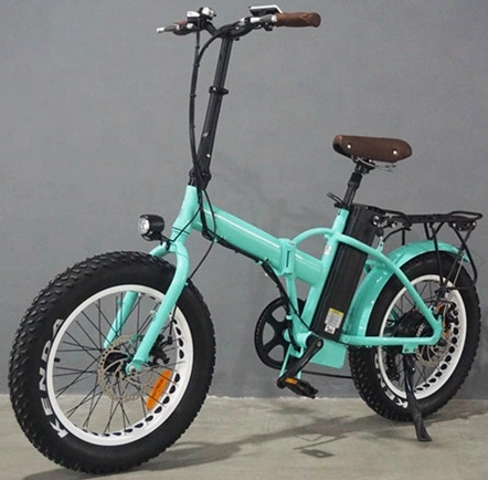 Foldable Electric Bike 20*4.0 Fat Tire Snow Electric Bicycle