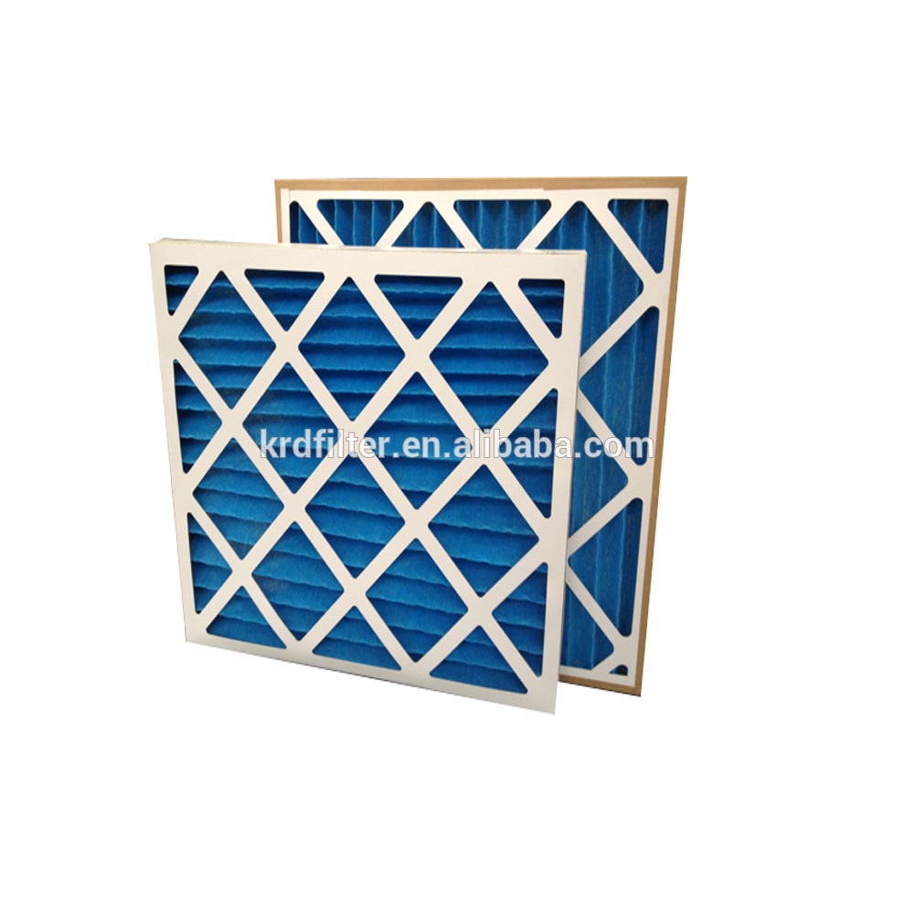 G3/G4 Primary Efficiency Washable Panel Air Filter with Galvanized Steel Filter Frames