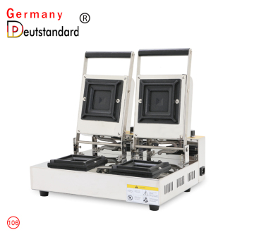 Double head sandwich waffle maker