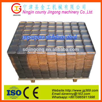 Stainless steel instant noodle mould frying box and drying box for Instant noodle production line