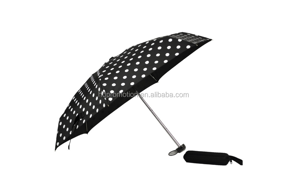 5 حجم جيب المظلة القابلة للطي سوبر ميني
