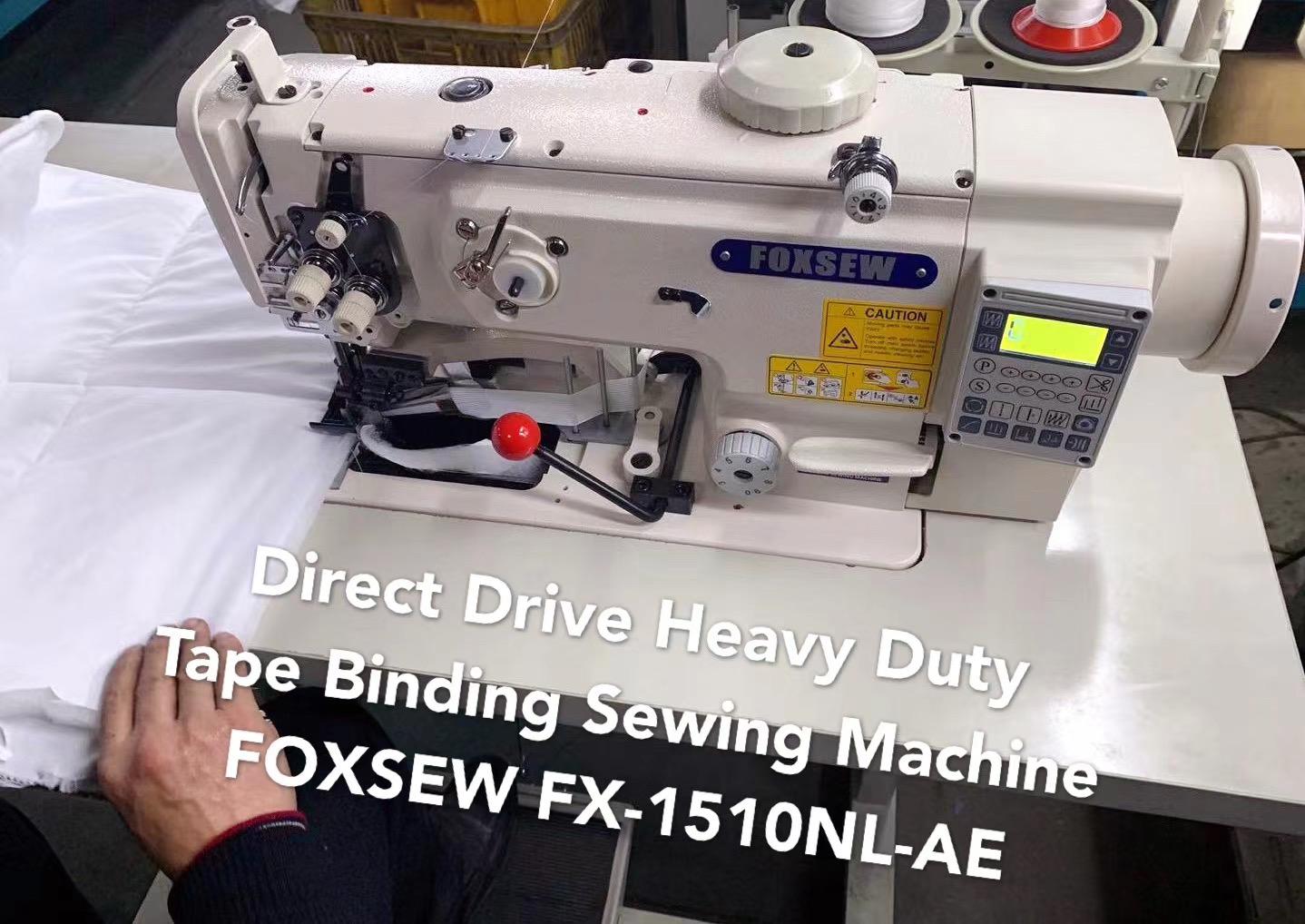 Heavy Duty Tape Binding Sewing Machines for Mattress, Quilts, Duvets, Comforters,FOXSEW FX-1510NL-AE -6