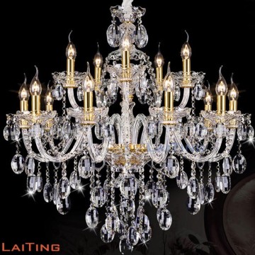 Indian style antique glass chandeliers