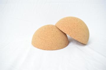 Semicircle Recycled Cork Yoga Blocks