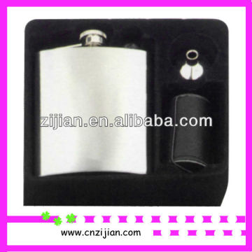 luxury hip flask set