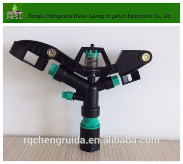 3 nozzle irrigation sprinkler heads plastic sprinkler