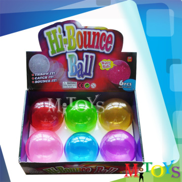 2014 Solid Plastic Toys Bouncing Ball Cheap Plastic Balls