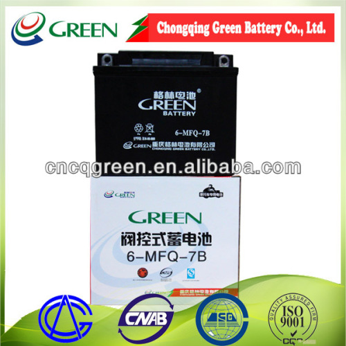Greater terminal voltage AGM batteries (12v7ah YTX7A-BS)
