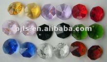 crystal octagon beads