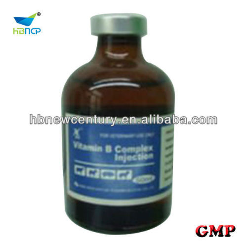 ampoule of vitamin a vitamin b complex injection