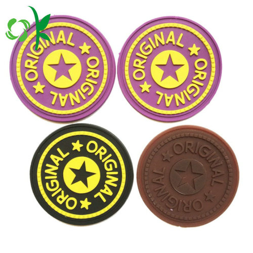 Customized Car&Clothing Silicone Logo badge Brand Label