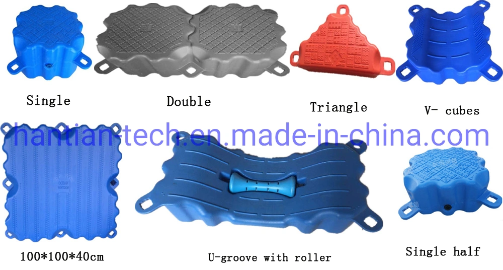 Verschiedene Größe und Form Jet Ski Floating Dock Plastikpontonrohre